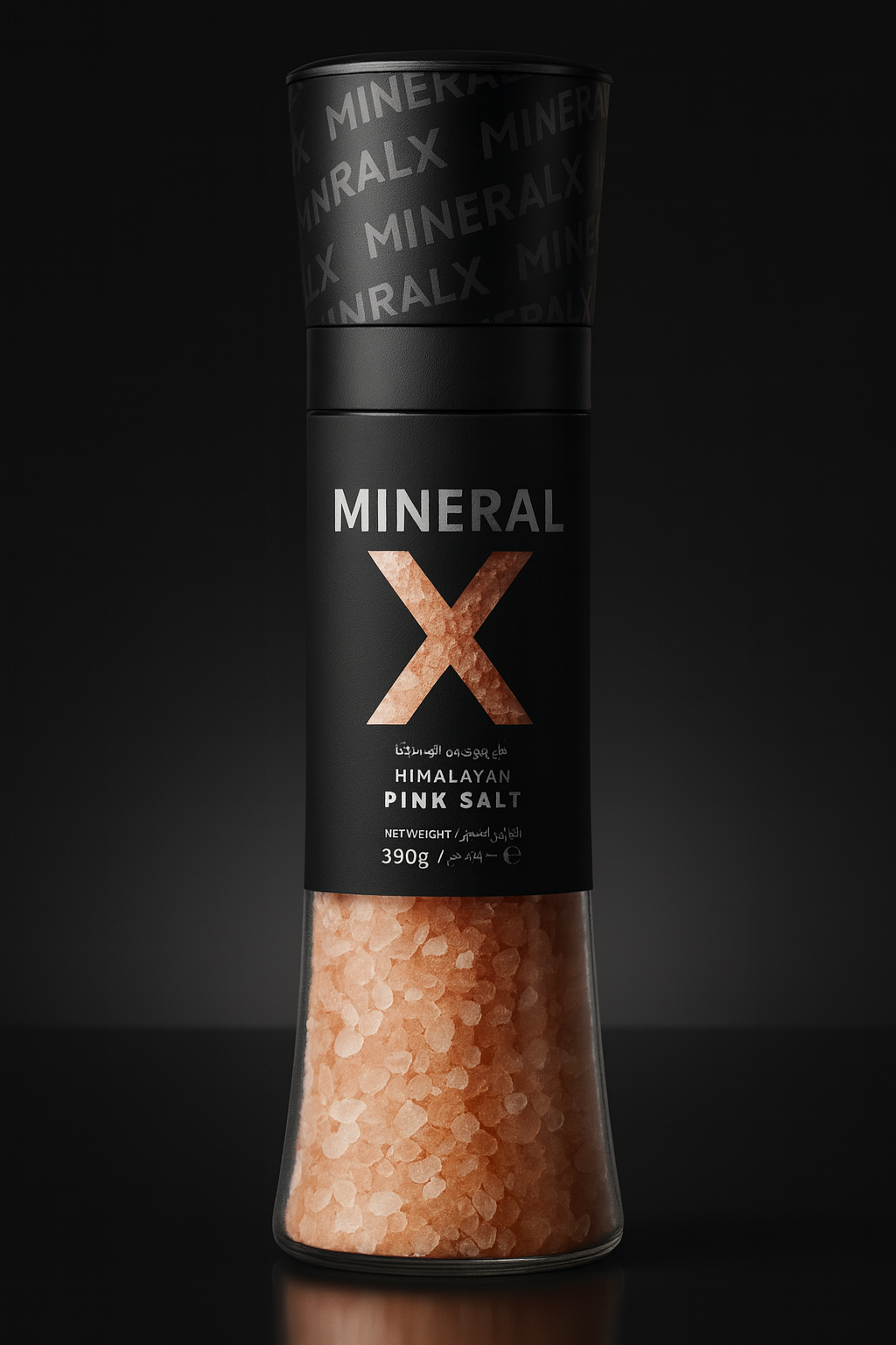Mineral X Himalayan Pink Salt Grinder